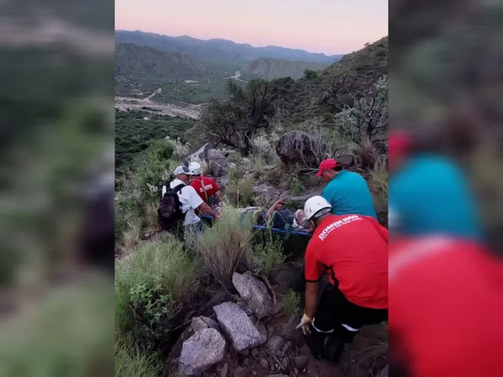 Encontraron y rescataron a un hombre de 81 años que había desaparecido en Valle Fértil