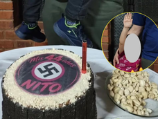Escándalo en Misiones por un cumpleaños con simbología nazi y un menor involucrado