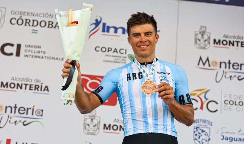 Campeón. Leo Cobarrubia llega a Río Cuarto con la corona argentina y buscará retenerla.