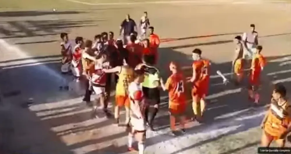 La batalla campal de Pocito tuvo resolución: 18 meses de suspensión para un jugador