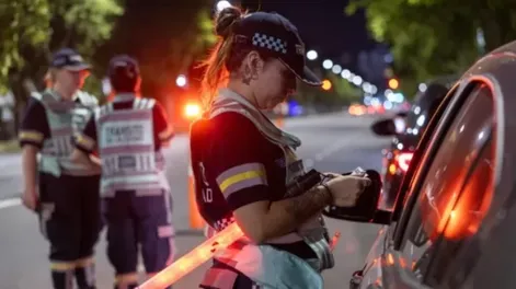 “Es sólo por hoy” y “me falta un pulmón”, las insólitas excusas en los controles de alcoholemia de Año Nuevo