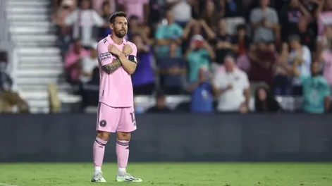 El nuevo festejo de gol de Lionel Messi que causó furor