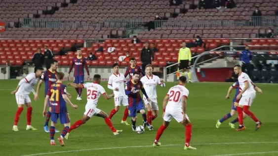 El Barcelona remontó la serie contra el Sevilla y es finalista de la Copa del Rey