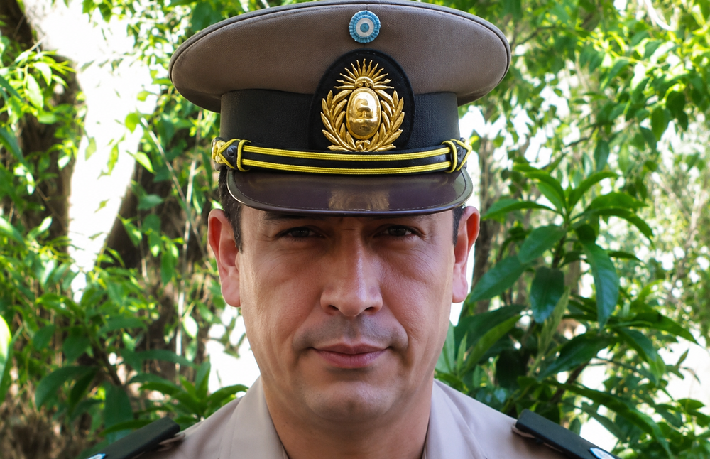 Fabricio Cortéz, está detenido hace tres años, acusado de homicidio. Imagen mejorada con IA.&nbsp;