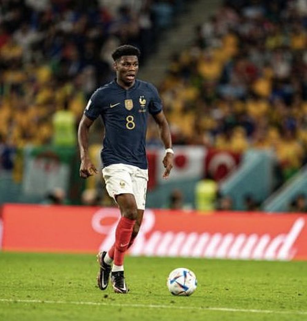 [VIDEO] Desde afuera del área, el golazo de Tchouameni que puso en ventaja a Francia