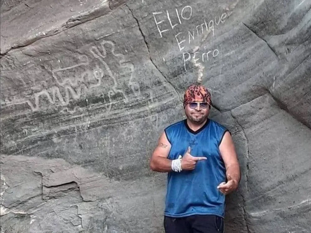 El hombre que dañó petroglifos se defendió: “No existe nada que indique que es patrimonio”