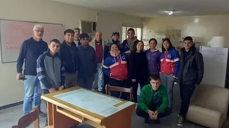 Establecimiento enológico capacitó a jóvenes estudiantes en enología