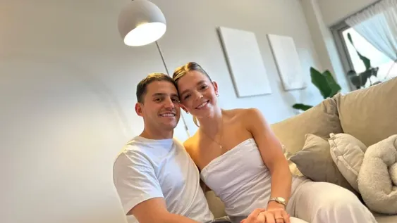 Mechi García y Agustín Szprynger.