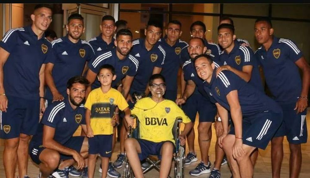 Claudio cumplió su sueño y conoció a sus ídolos