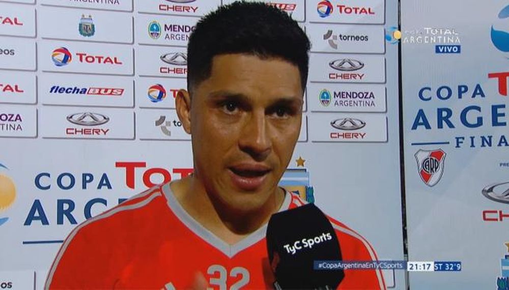 Enzo Pérez: “Se cura un poco la herida”