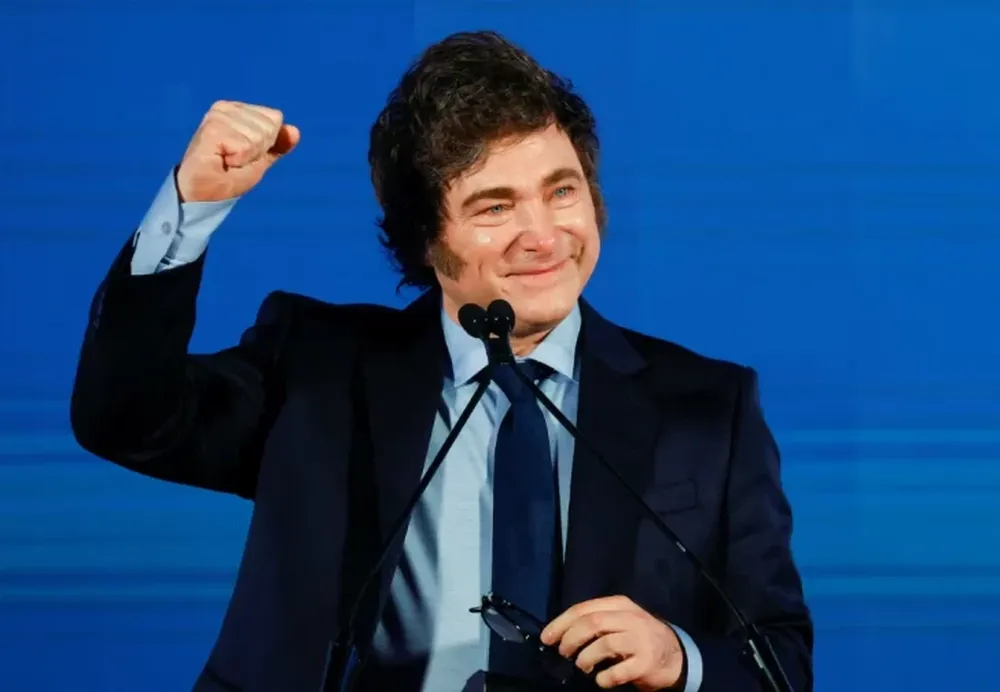 La revista Time incluyó a Javier Milei en la portada de una edición especial: “Fenómeno barrial”