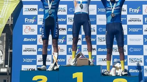 Bien sanjuanino. El podio de la 2011 tuvo acento de San Juan con Tivani, Cobarrubia y Guzmán.