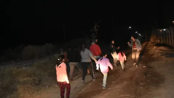 Encontraron a salvo a las tres nenas cauceteras: estaban cerca del lugar donde habían desaparecido