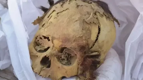 Hallaron una momia de adolescente de unos 800 años