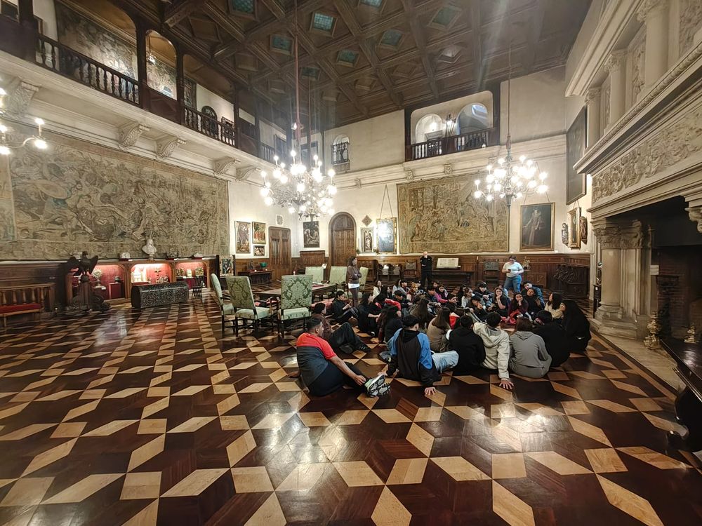 Los estudiantes también visitaron algunos museos en Buenos Aires.