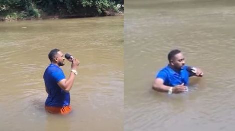 Un periodista se metió al río para cubrir la desaparición de una nena y se tropezó con el cuerpo