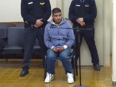 Matías Ezequiel Marín frente al juez.