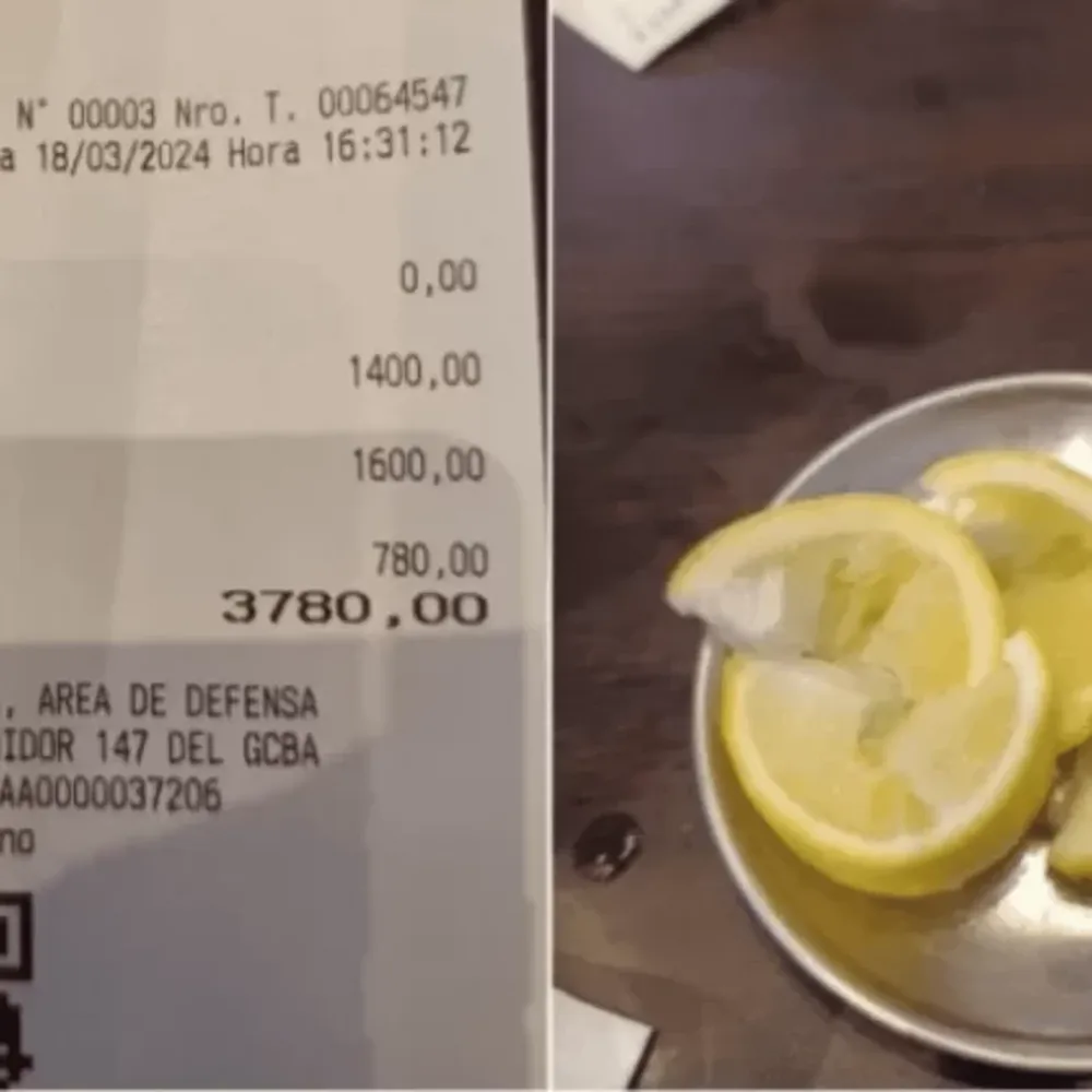 Compró una gaseosa, pidió la cuenta y en el ticket descubrió que un increíble recargo