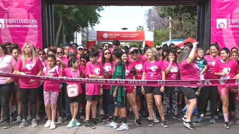 El 24 de octubre se realizará en Capital una nueva edición del maratón contra el cáncer de mama.