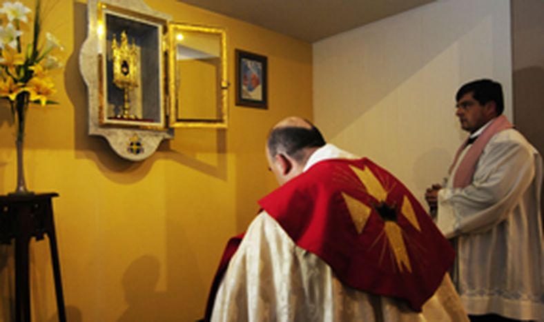 La sangre de Juan Pablo II ya se exhibe en la Catedral