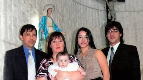 Bautismo de Valentina Sánchez