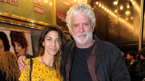 Romina Gaetani con Luis Cavanagh.-