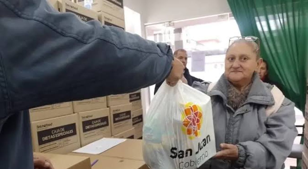 Cronograma de octubre: entrega de módulos alimentarios a personas con diabetes