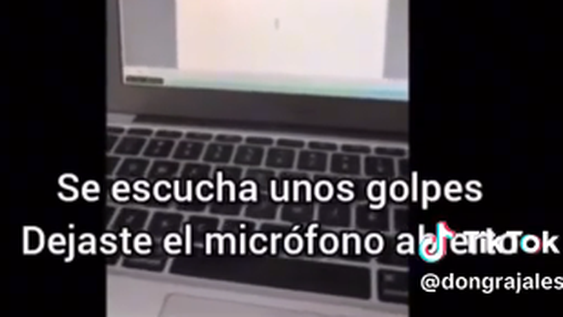 Tuvo sexo durante una clase virtual y se olvidó de apagar el micrófono
