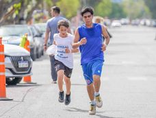 Chimbas abre un nuevo espacio para que los vecinos practiquen atletismo gratis.