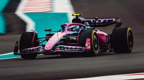 Desconcertado. Colapinto hizo una gran primera práctica con el Alpine pero después todo se desmoronó.