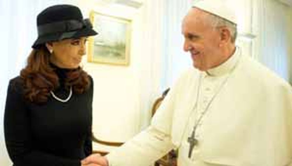 CFK, tras ver al Papa: “Me sentí más argentina que nunca”