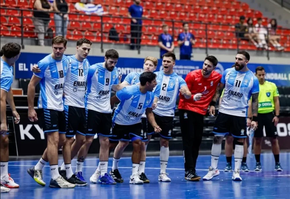 Adentro. Los Gladiadores se metieron en el próximo mundial tras derrotar a Uruguay.