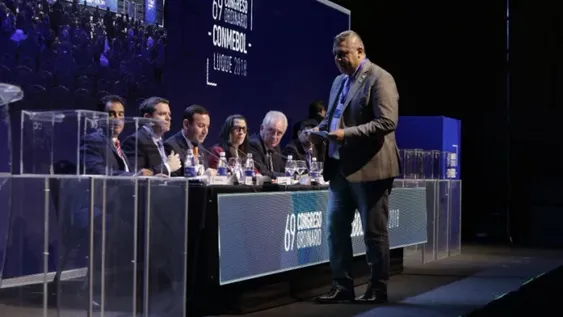 Tapia fue elegido vicepresidente segundo de la Conmebol