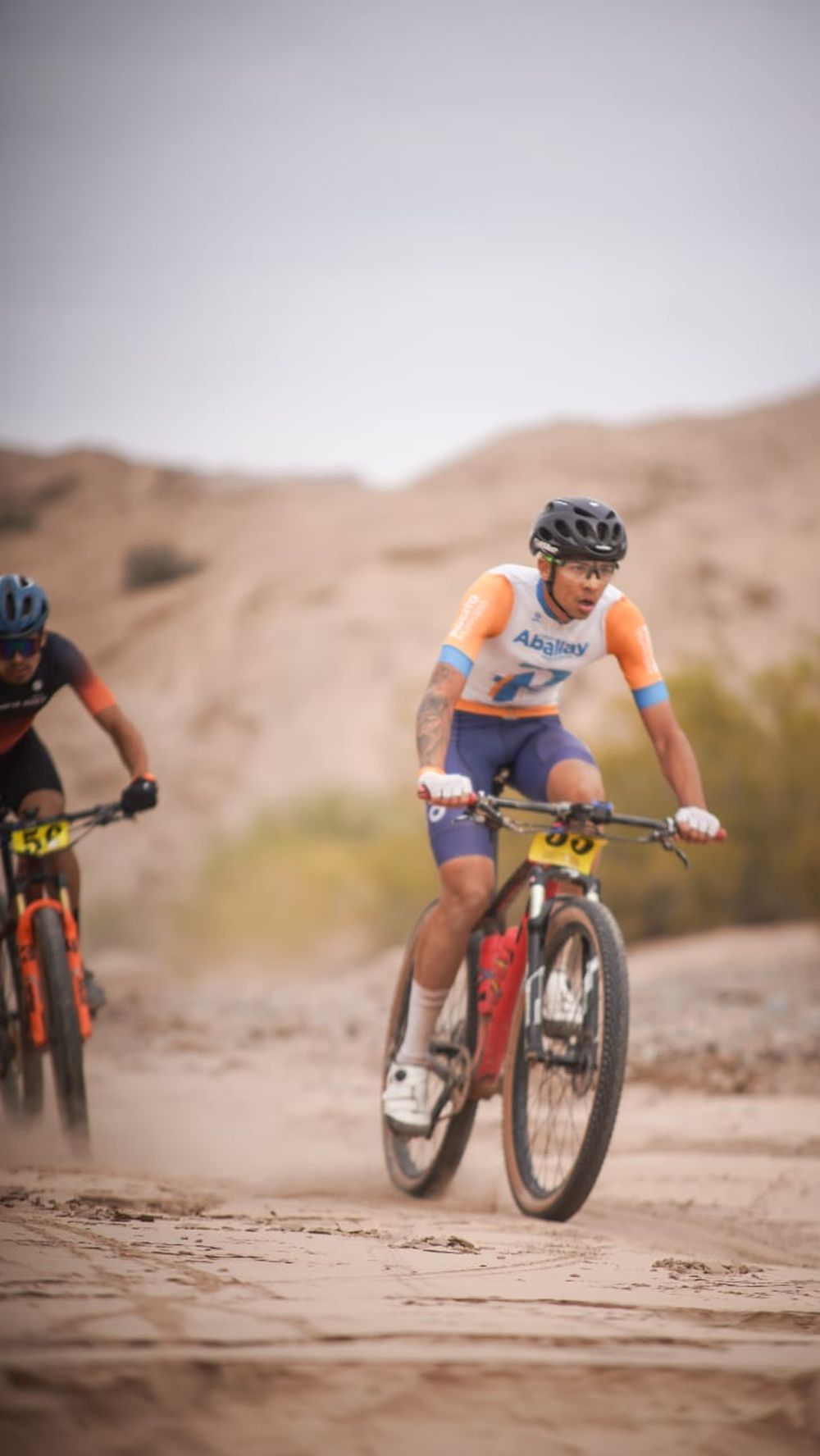 Sub 23. Santiago Ale fue el más rápido de todos en el Desafío a la Quebrada de Mogna.