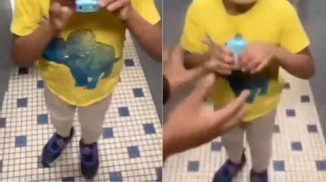 Un nene de 5 años fue obligado a vapear en el baño de la escuela por estudiantes más grandes