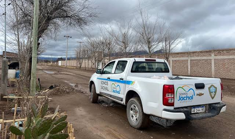 Asistieron a más de 80 personas en Jáchal tras los destrozos causados por las lluvias