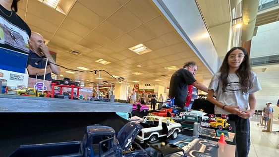 emilia ruarte, la pequena coleccionista que comenzo a los 3 anos atraida por un auto y tiene mas de 400 piezas