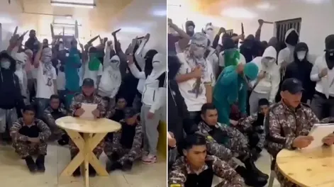 Las bandas criminales mantienen a 178 rehenes y controlan siete cárceles en todo el país