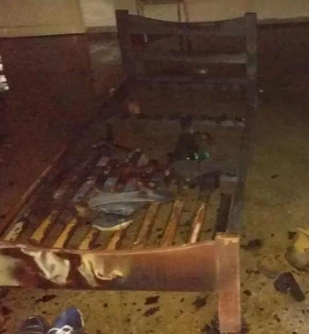 Grave por incendio en una parroquia