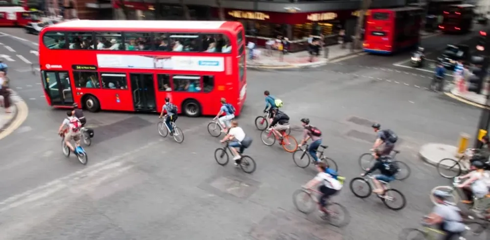 En Londres ya hay más ciclistas que personas que se mueven en coche