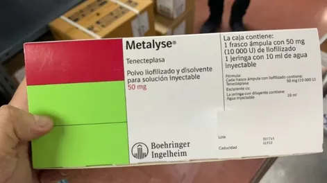 DIRECTO AL CORAZÓN. La tenecteplasa es el primer nuevo anticoagulante que se aprueba en casi 30 años. Está disponible en la salud pública de Argentina.