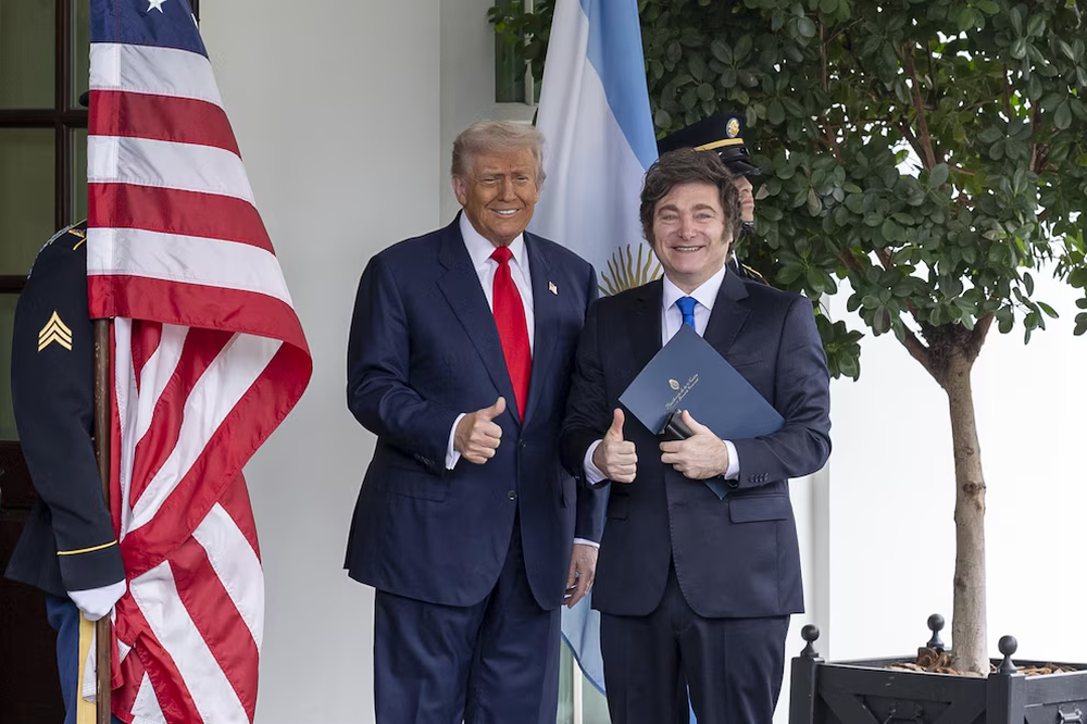 Donald Trump y Javier Milei.