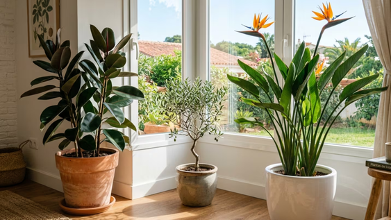 las 3 plantas que cada vez mas se usan mas en interiores