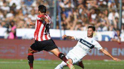 Gimnasia se lo empató a Estudiantes en la última jugada