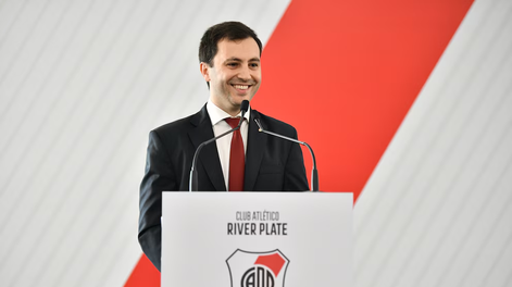 Stefano Di Carlo, presidente de River Plate.