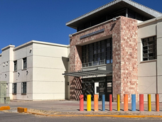 Escuela Alvar López, ubicada en el interior del barrio Los Andes. Escuela Alvar López, ubicada en el interior del barrio Los Andes.