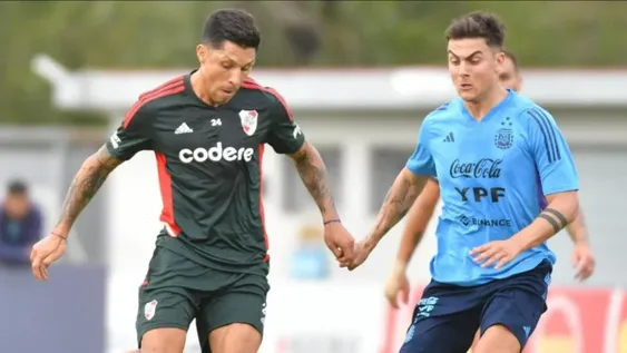 Ensayo con goleada a River