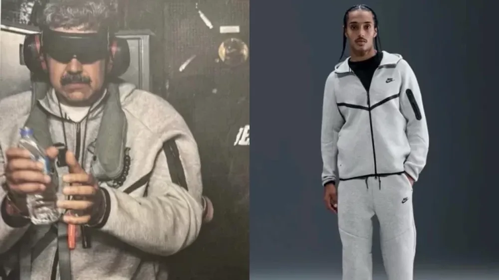 El conjunto deportivo que usó Maduro esposado se agotó en horas