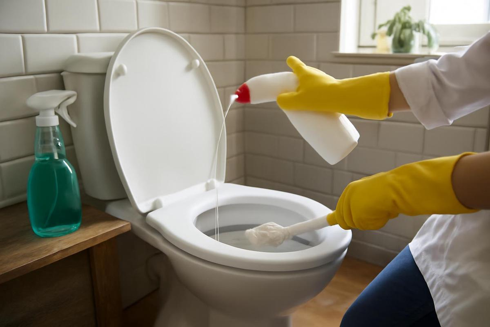 Consejos prácticos para limpiar el inodoro de manera efectiva.