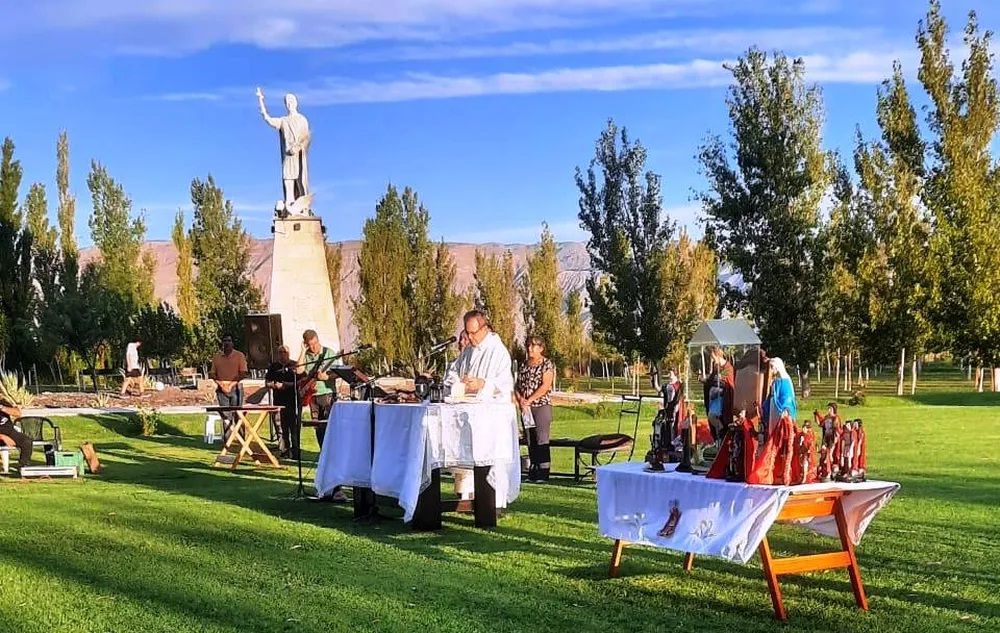 El jueves 16 de abril arranca el Triduo en honor a San Expedito en el santuario de El Bosque, en Angaco, donde se celebrarán las Patronales el próximo domingo.